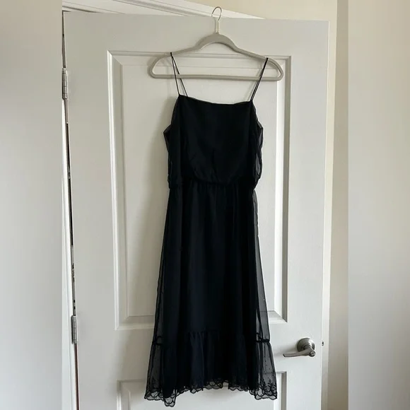 Vintage Dresses | Authentic Vintage Black Dress With Lace Overlay | Color: Black | Size: S | Emeraldgardenia's Closet Vintage Dresses | Authentic Vintage Black Dress With Lace Overlay | Color: Black | Size: S | Emeraldgardenia's Closet